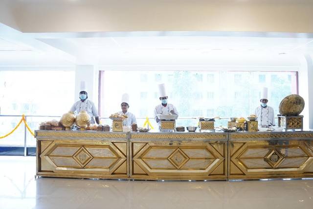 Catering setup