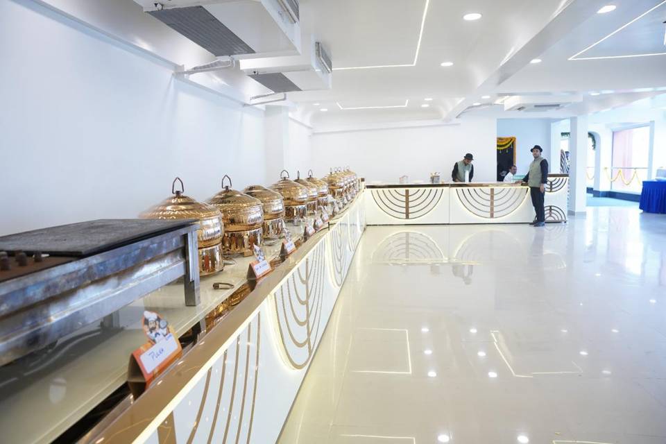 Catering setup