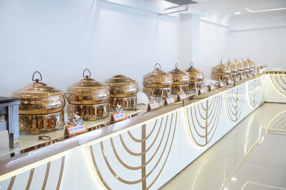 Catering setup
