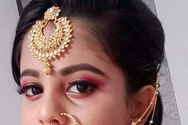 Bridal makeup