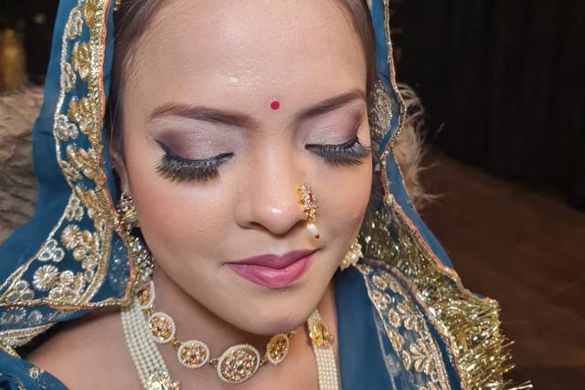 Bridal makeup