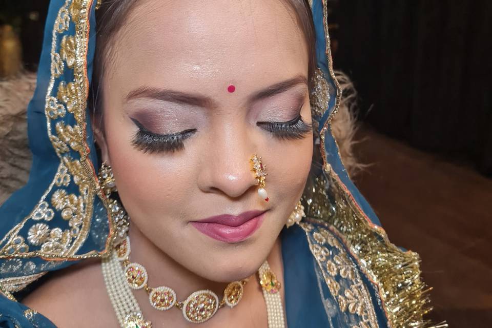 Bridal makeup