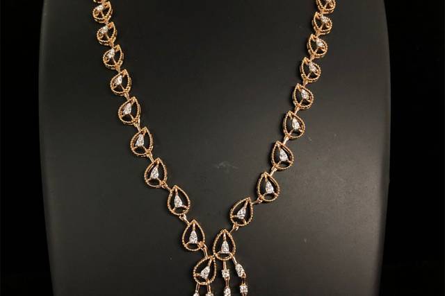 Kangra jewellery design - Light weight gold bali design
