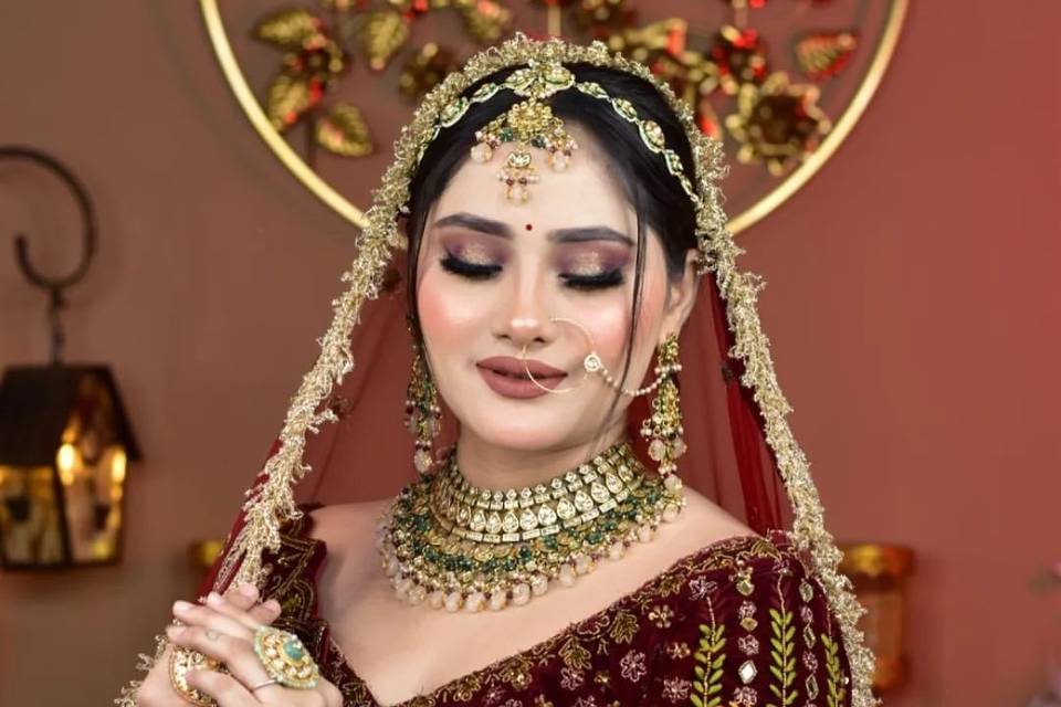 Bridal makeup