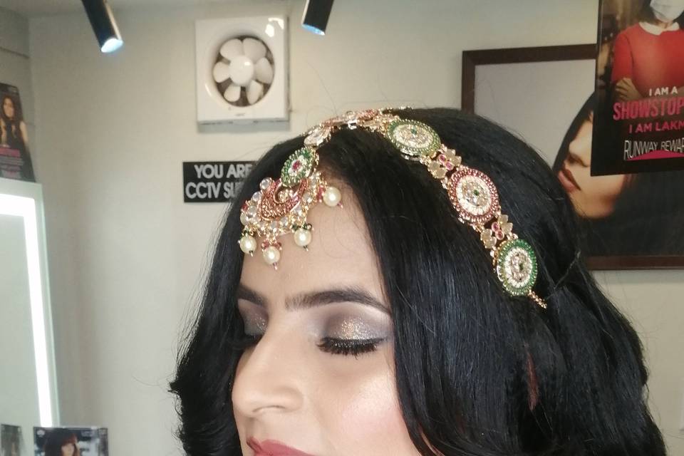 Bridal makeup