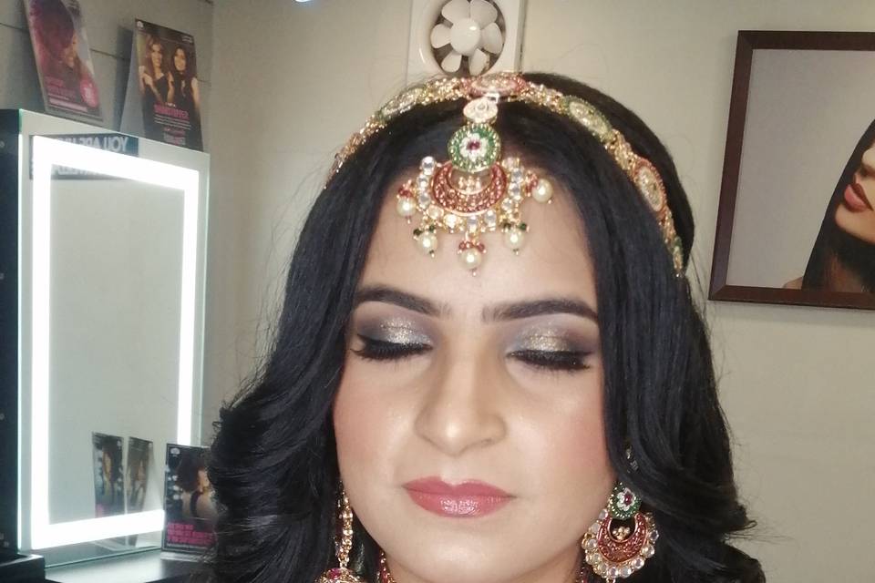 Bridal makeup