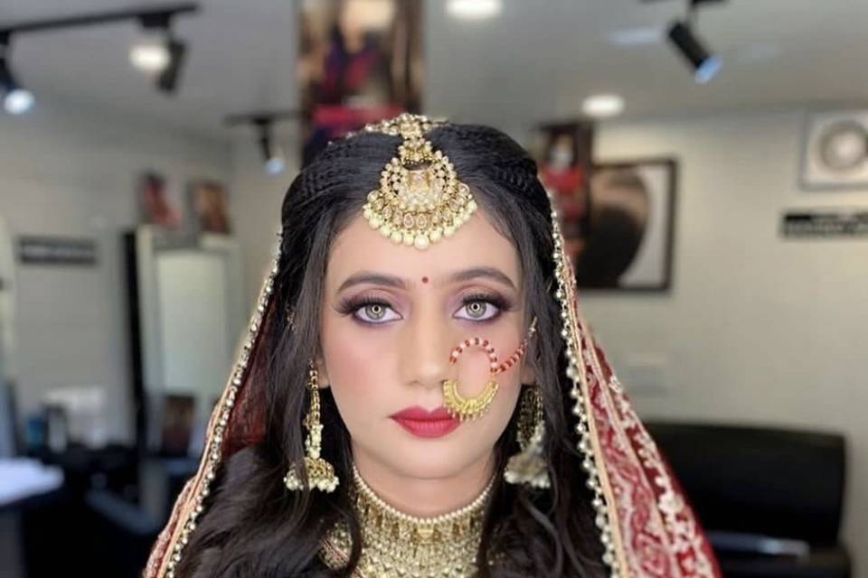 Bridal makeup