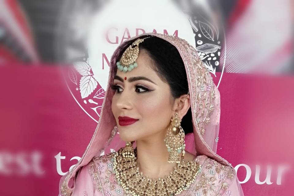 Bridal makeup