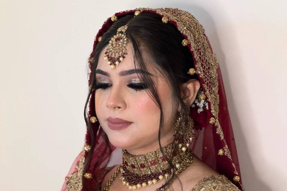 Bridal makeup