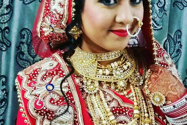 Bridal makeup