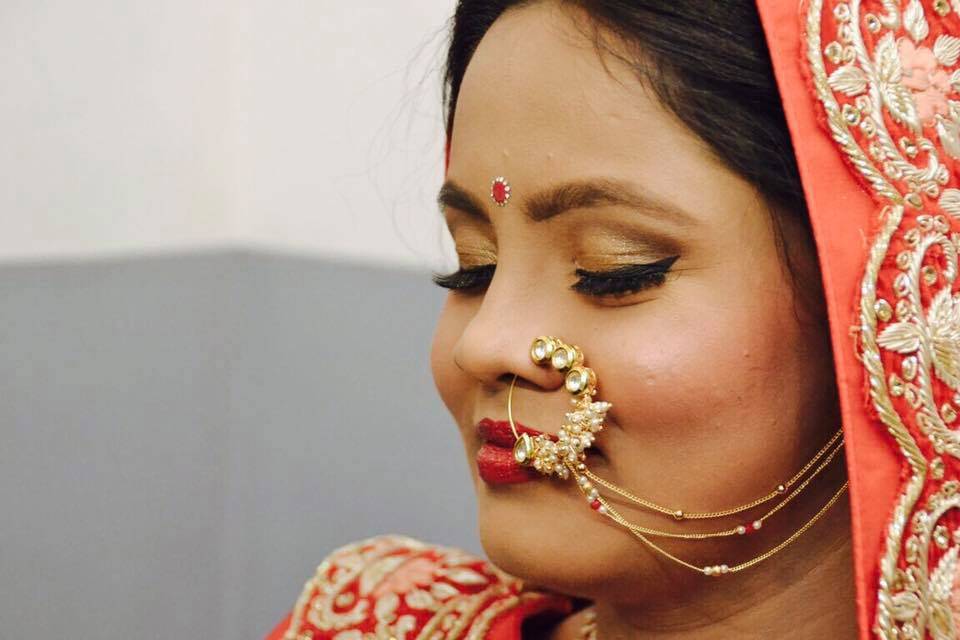 Bridal makeup