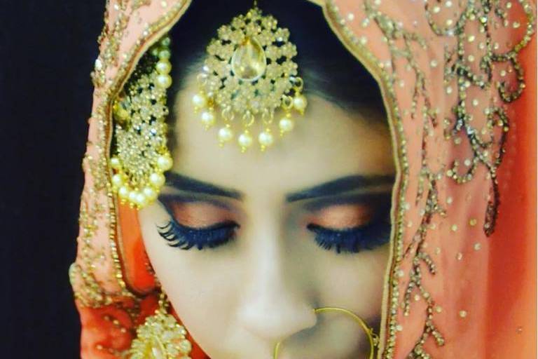 Bridal makeup