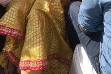 Mehendi Lehenga