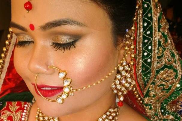 Bridal makeup