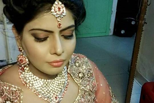 Bridal makeup