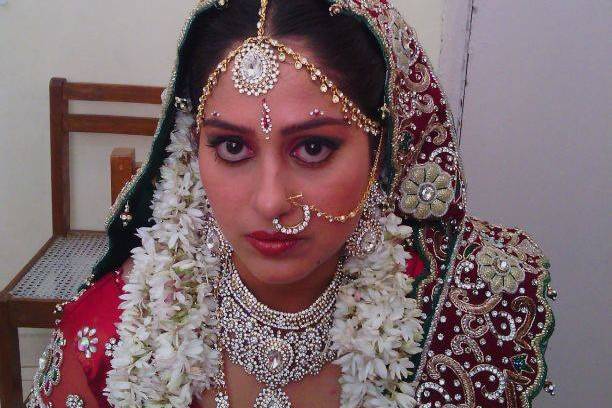 Bridal makeup