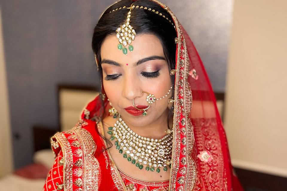 Bridal makeup