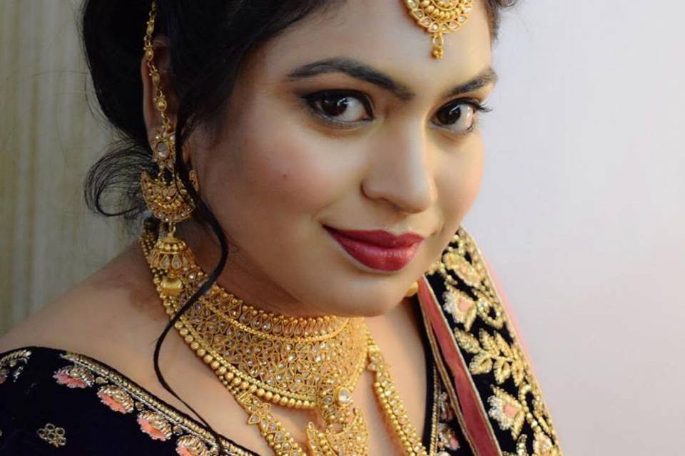 Bridal makeup