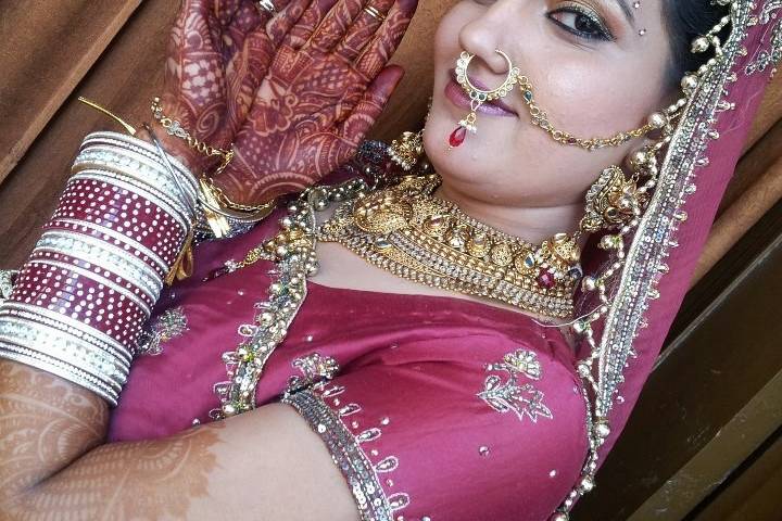 Bridal makeup