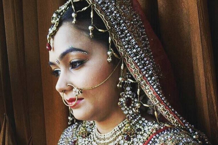 Bridal makeup