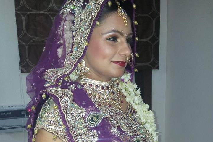 Bridal makeup