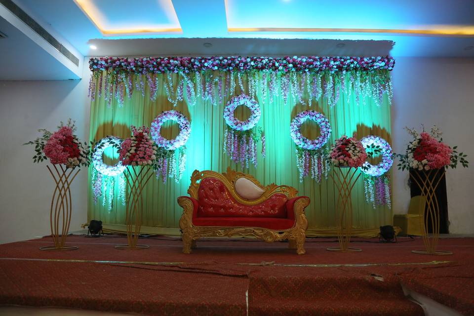 Beautiful Stage in palace