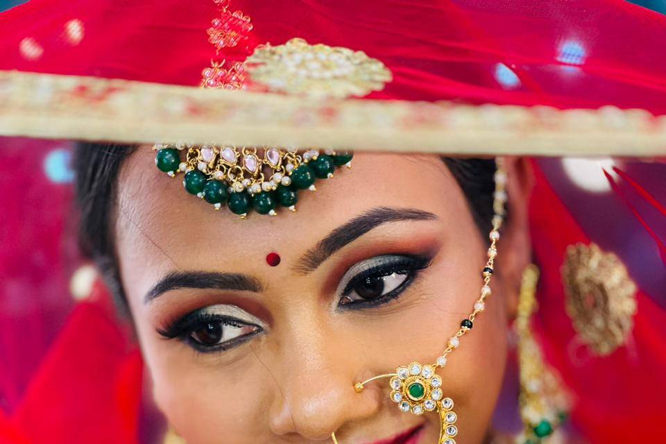 Bridal makeup