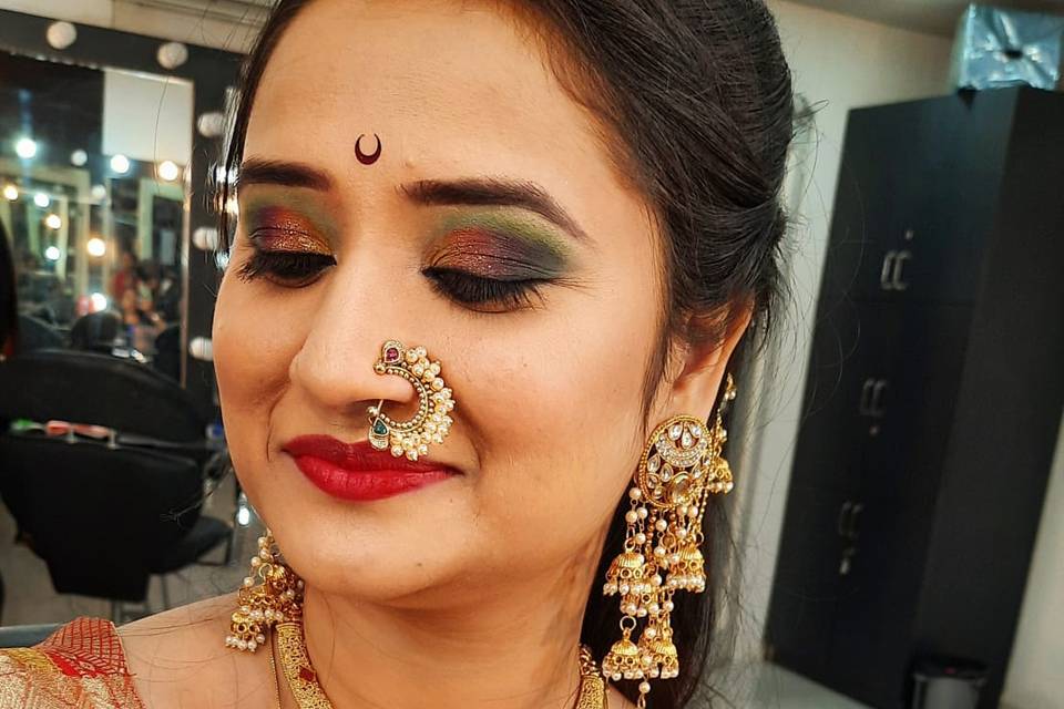 Bridal makeup