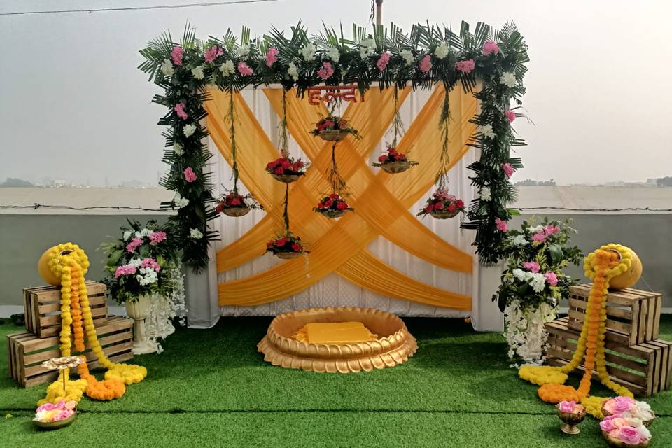 Haldi decor