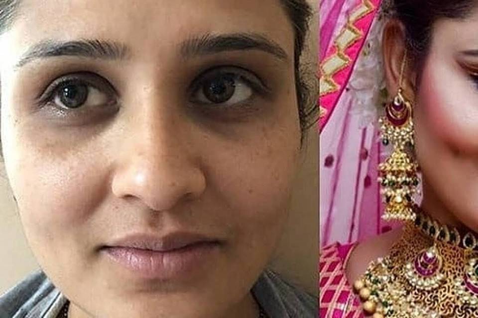 Bridal makeover