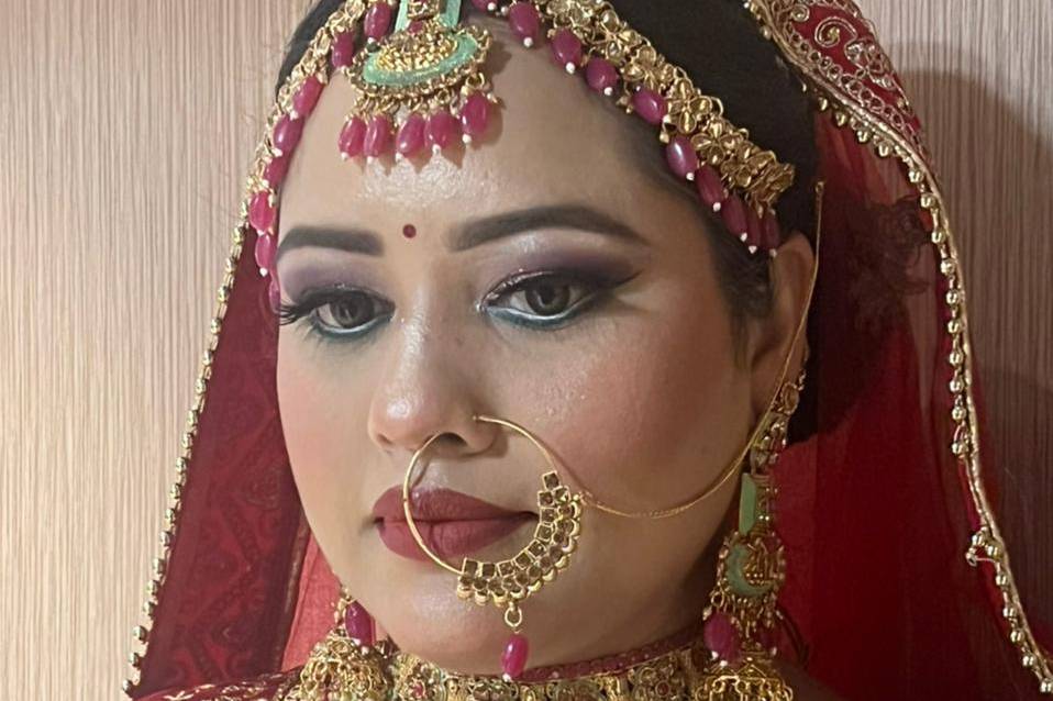 Bridal makeup