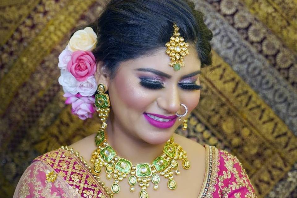 Bridal makeup