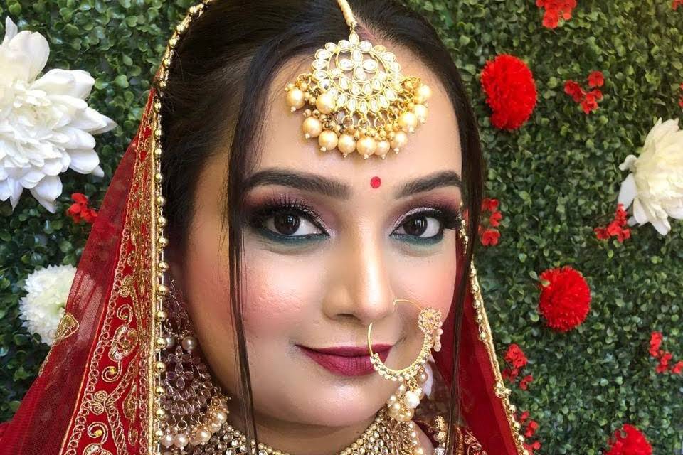 Bridal makeup