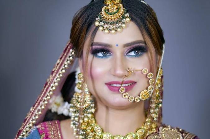 Bridal makeup