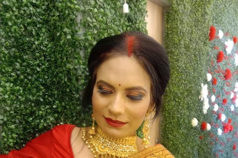 Bridal makeup