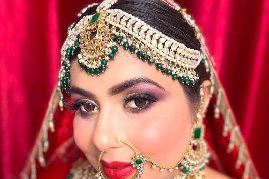 Bridal makeup