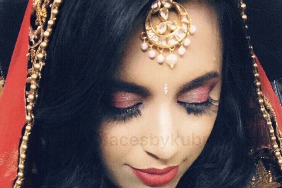 Bridal makeup