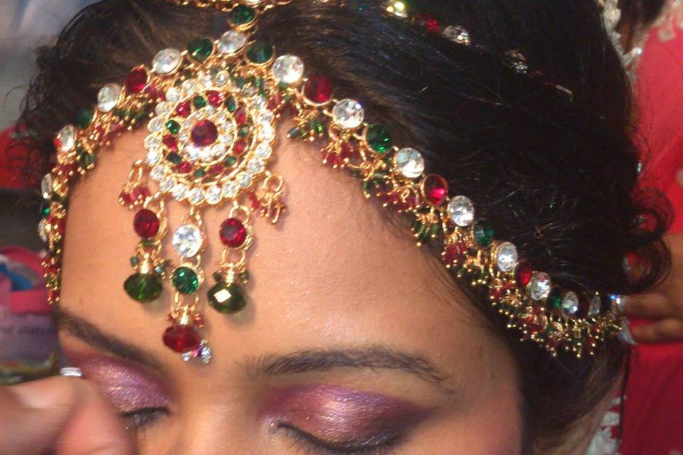 Bridal makeup