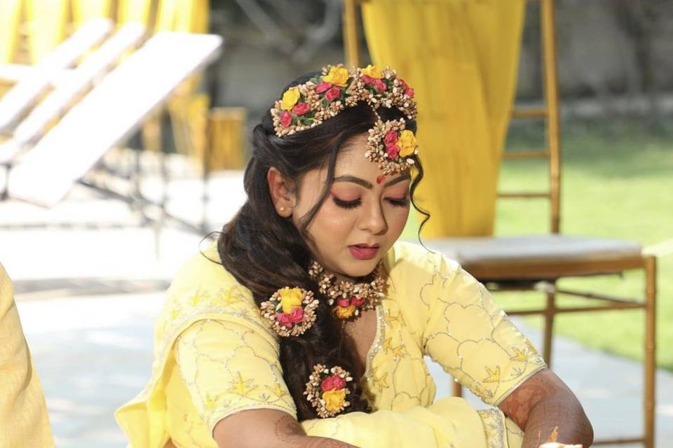 Haldi Bride