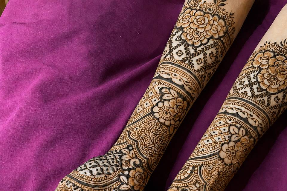 Bridal henna