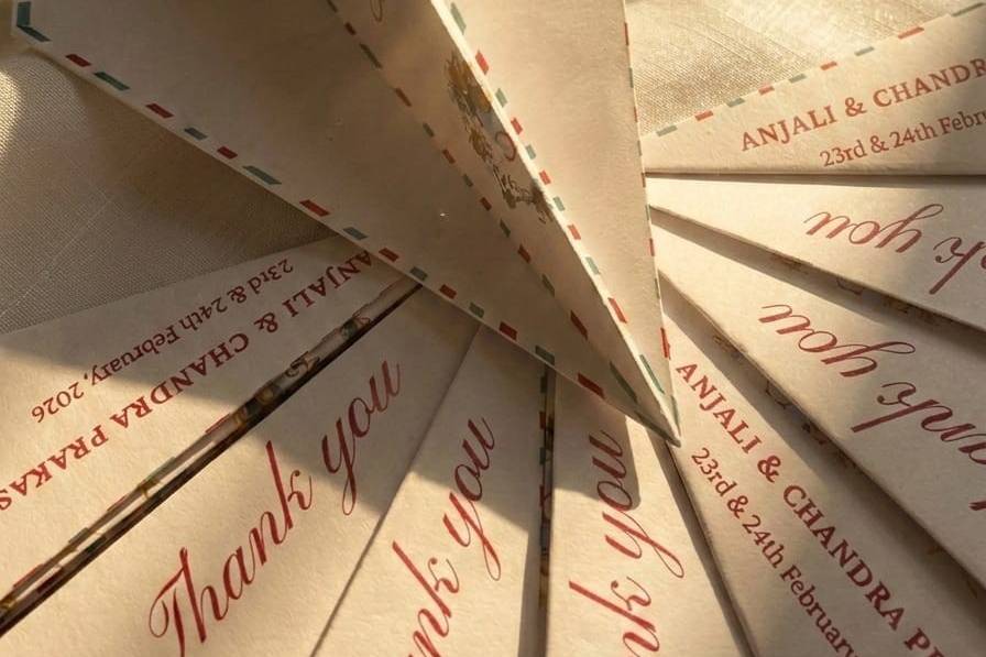 Customised invitation