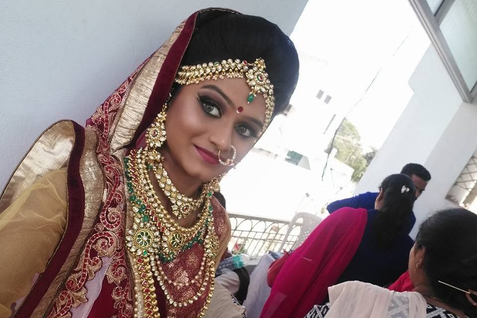 Bridal makeup