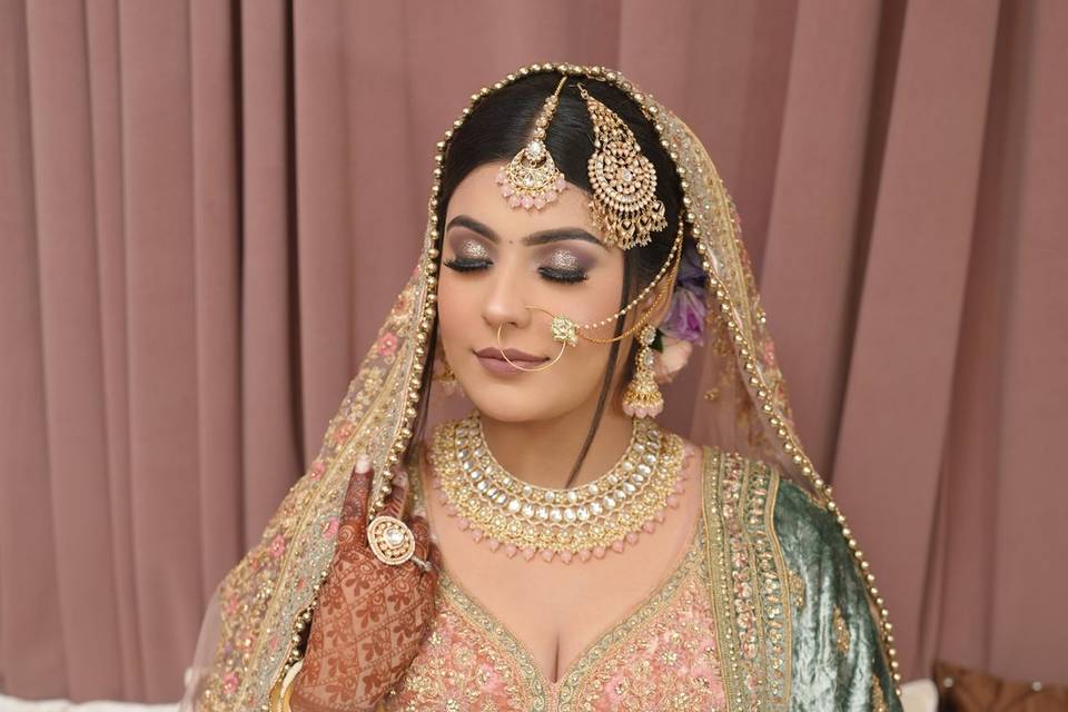 Bridal makeup