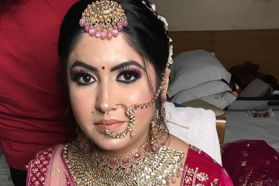 Bridal look