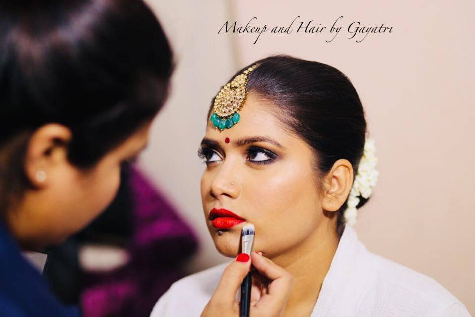 Makeup and Hair by Gayatri Raghavan