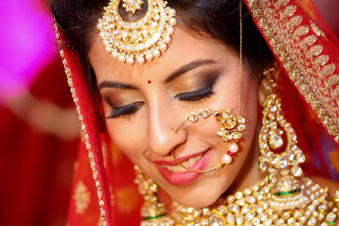 Bridal makeup