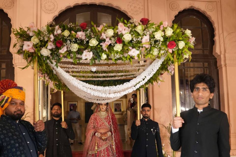 Bride entry