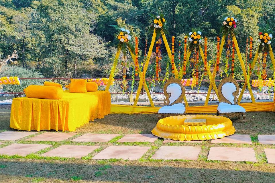 Haldi Setup