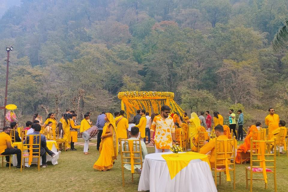 Haldi Setup