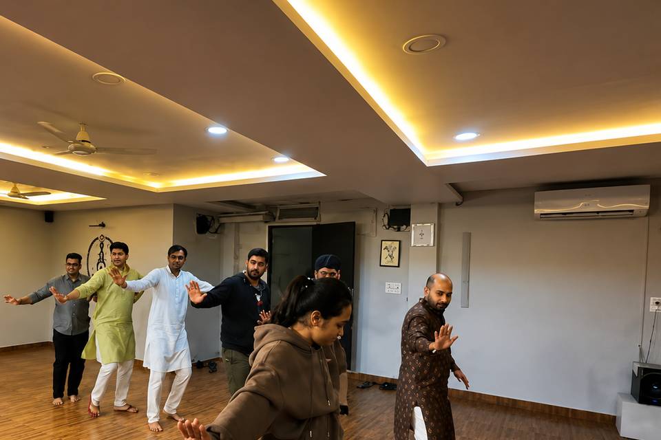 Dance rehearsal